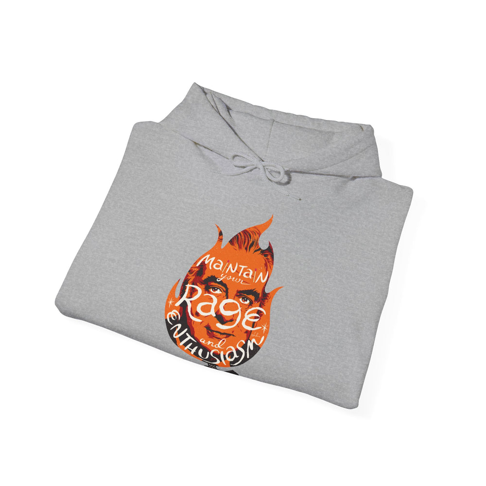 Maintain Your Rage And Enthusiasm [Australian-Printed] - Unisex Heavy Blend™ Hooded Sweatshirt