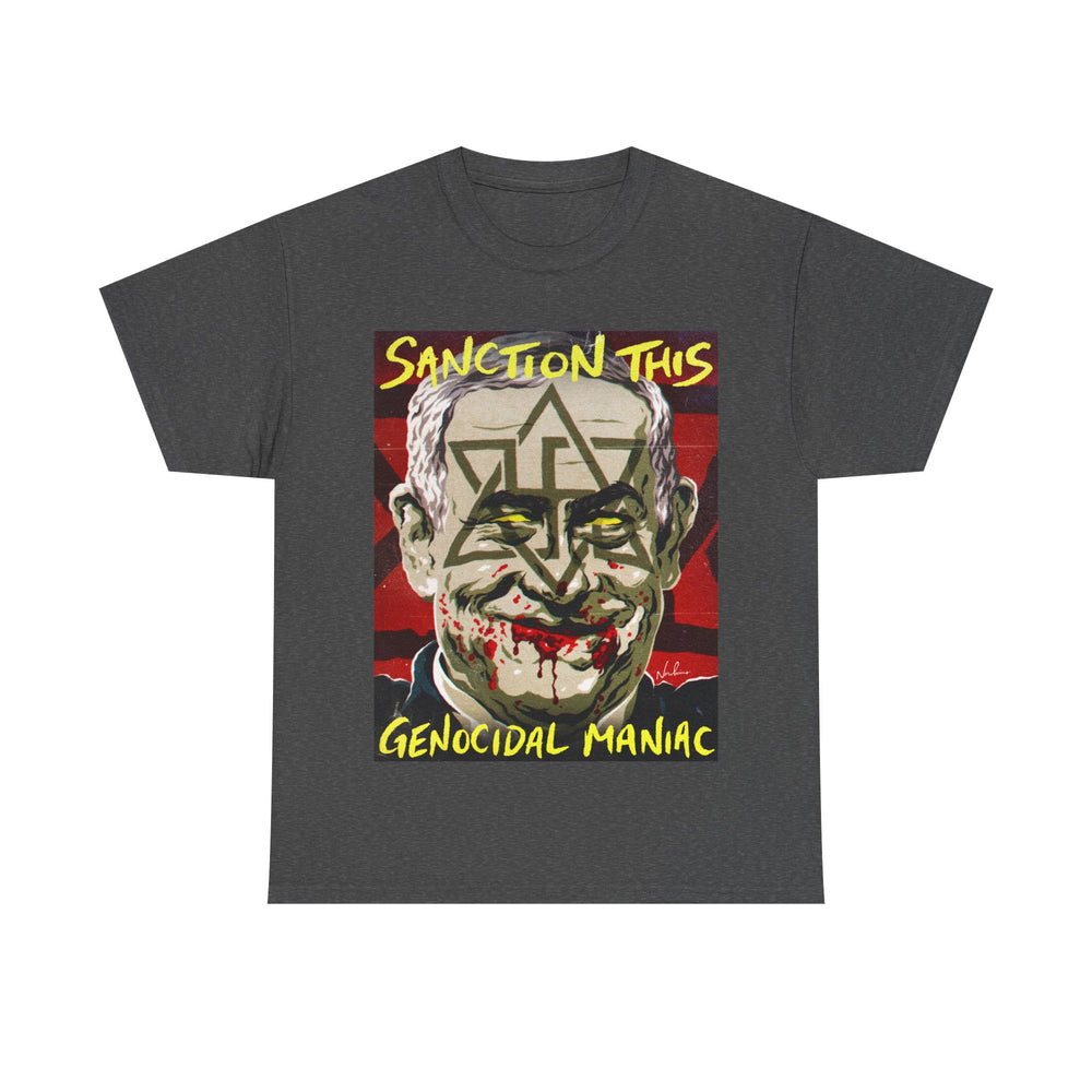 Sanction This Genocidal Maniac [Australian-Printed] - Unisex Heavy Cotton Tee