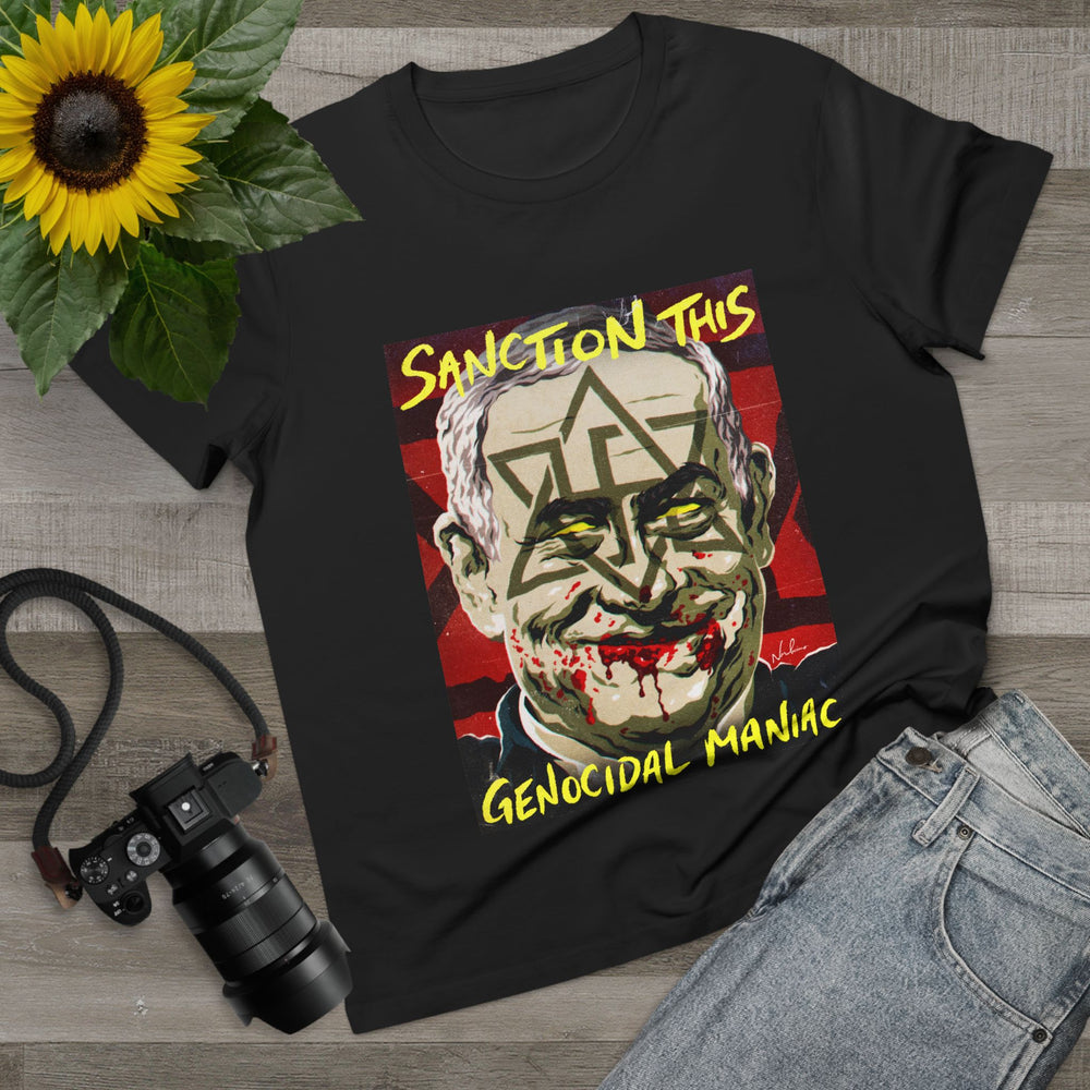 Sanction This Genocidal Maniac [Australian-Printed] - Women’s Maple Tee