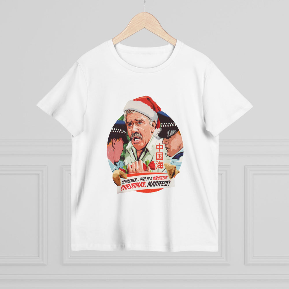 GENTLEMEN... THIS IS A SUCCULENT CHRISTMAS, MANIFEST! [Australian-Printed] - Women’s Maple Tee