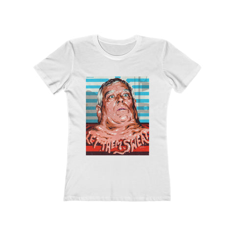 LET THEM SWEAT [Australian-Printed] - Women's The Boyfriend Tee