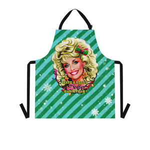 Have A Holly Dolly Christmas! - Apron (AOP)