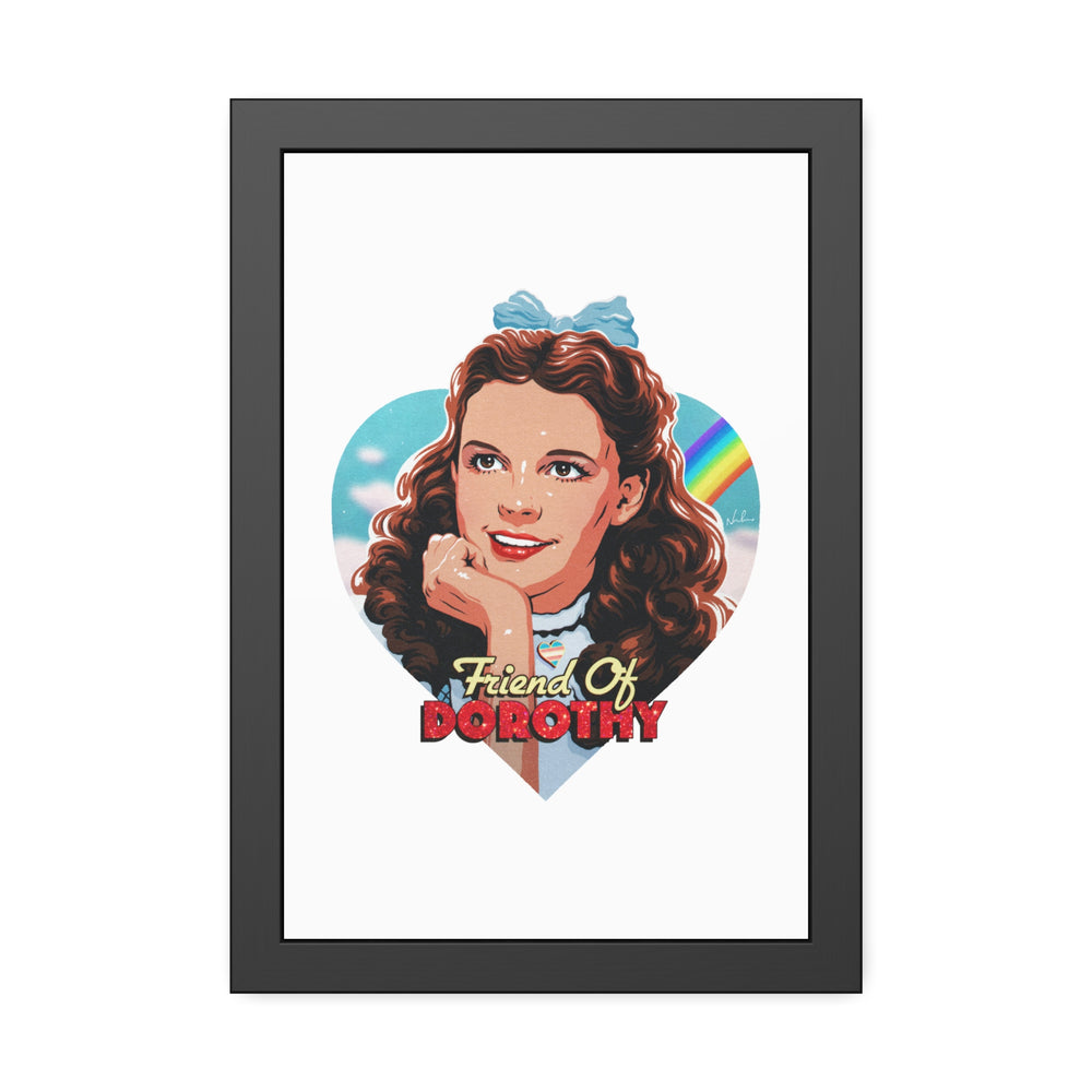 FRIEND OF DOROTHY [Coloured-BG] - Framed Paper Posters