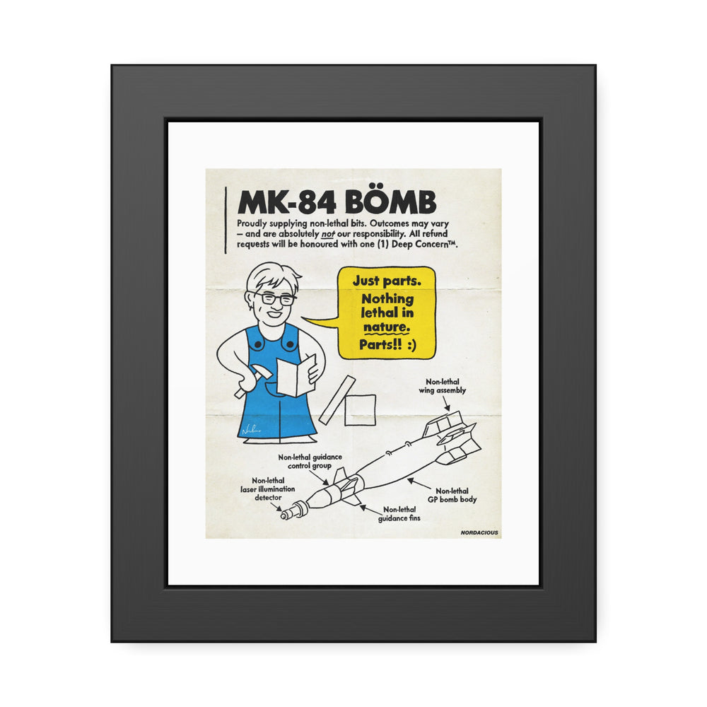 Nothing Lethal in Nature™ - Framed Paper Posters