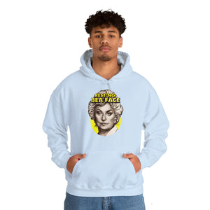 RESTING BEA FACE [Australian-Printed] - Unisex Heavy Blend™ Hooded Sweatshirt