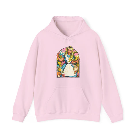 Down The Rabbit Hole [US-Printed] - Unisex Heavy Blend™ Hooded Sweatshirt