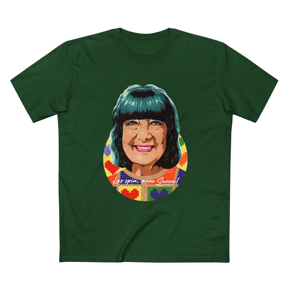 Less Spin, More Savva [Australian-Printed] Men's Staple Tee