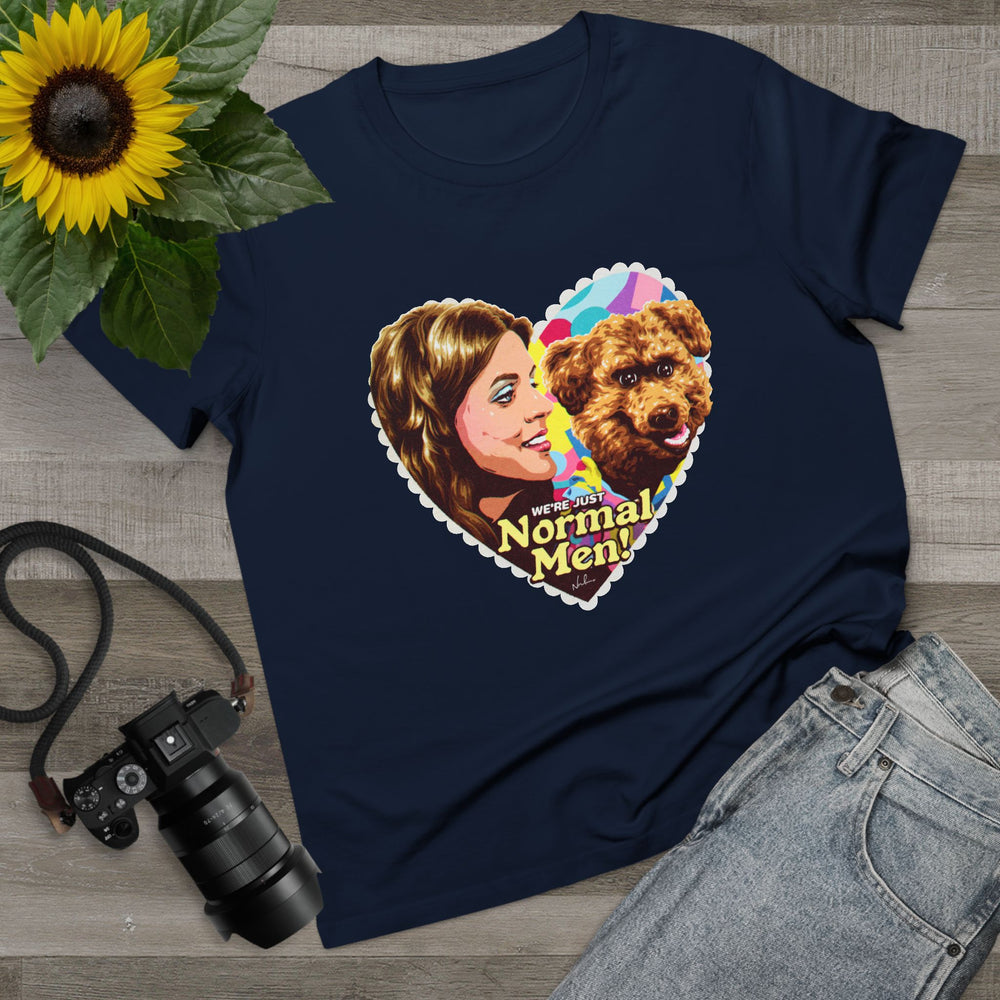 We're Just Normal Men [Australian-Printed] - Women’s Maple Tee