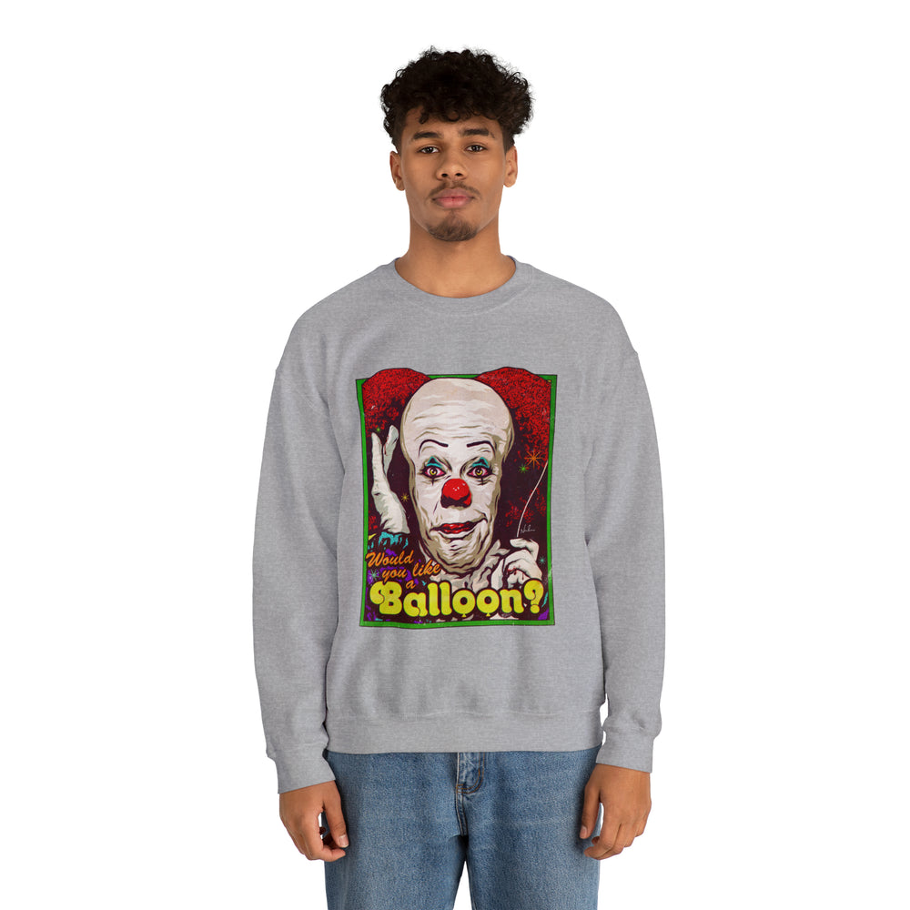 Would You Like A Balloon? [Australian-Printed] - Unisex Heavy Blend™ Crewneck Sweatshirt