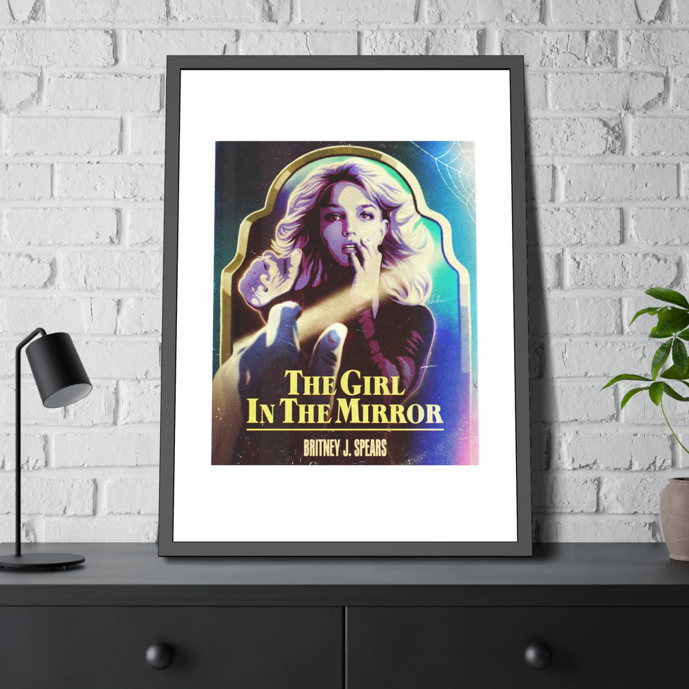 The Girl In The Mirror - Framed Paper Posters