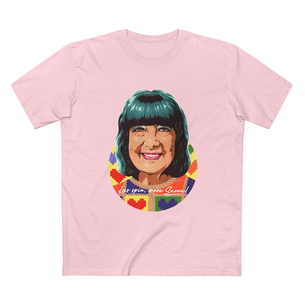 Less Spin, More Savva [Australian-Printed] Men's Staple Tee