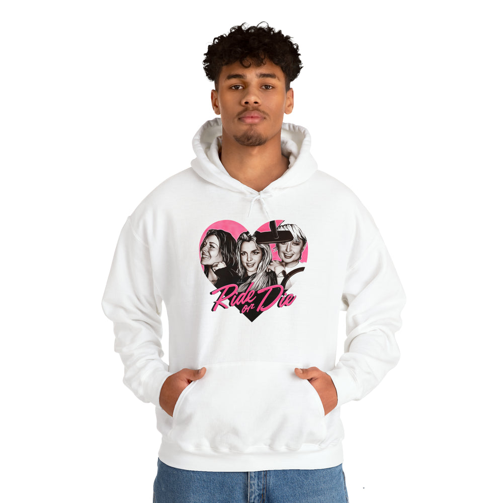 RIDE OR DIE [Australian-Printed] - Unisex Heavy Blend™ Hooded Sweatshirt