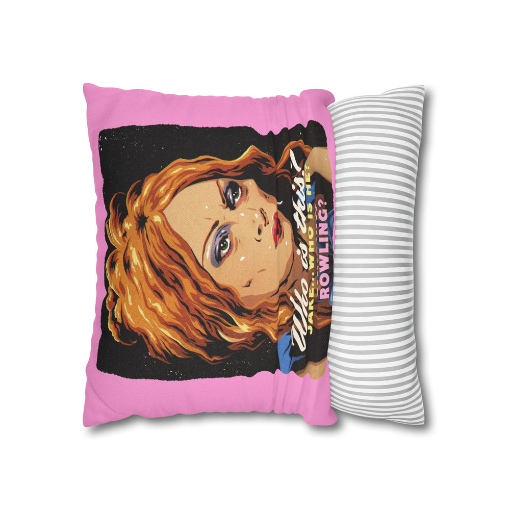 JAKE HAY ROWLING - Spun Polyester Square Pillow Case 16x16" (Slip Only)