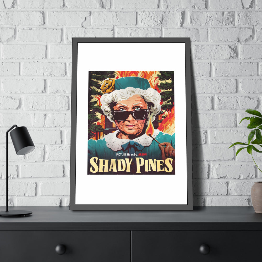 SHADY PINES - Framed Paper Posters