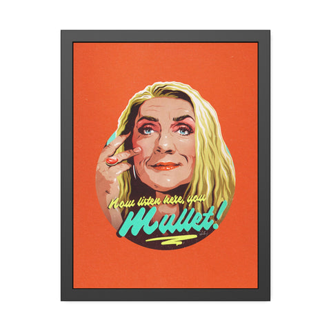 YOU MULLET - Framed Paper Posters