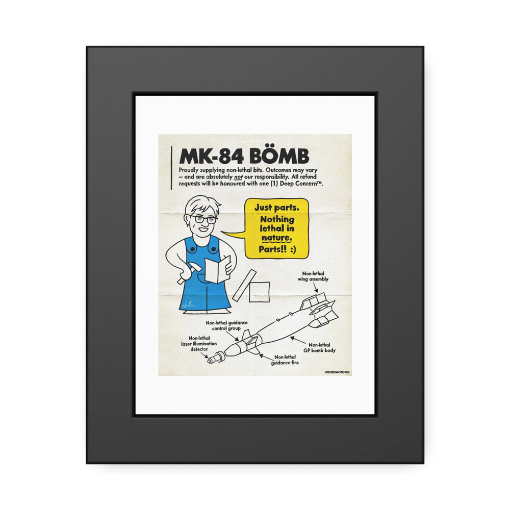 Nothing Lethal in Nature™ - Framed Paper Posters