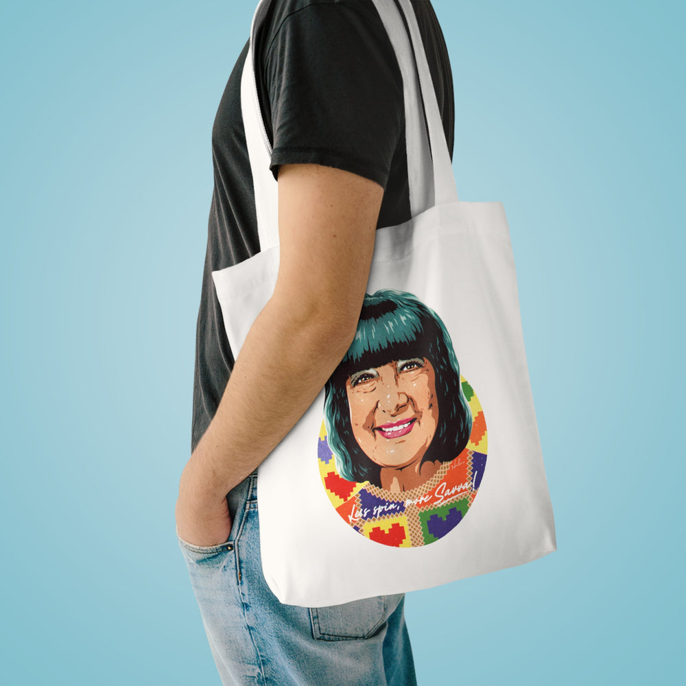 Less Spin, More Savva [Australian-Printed] - Cotton Tote Bag