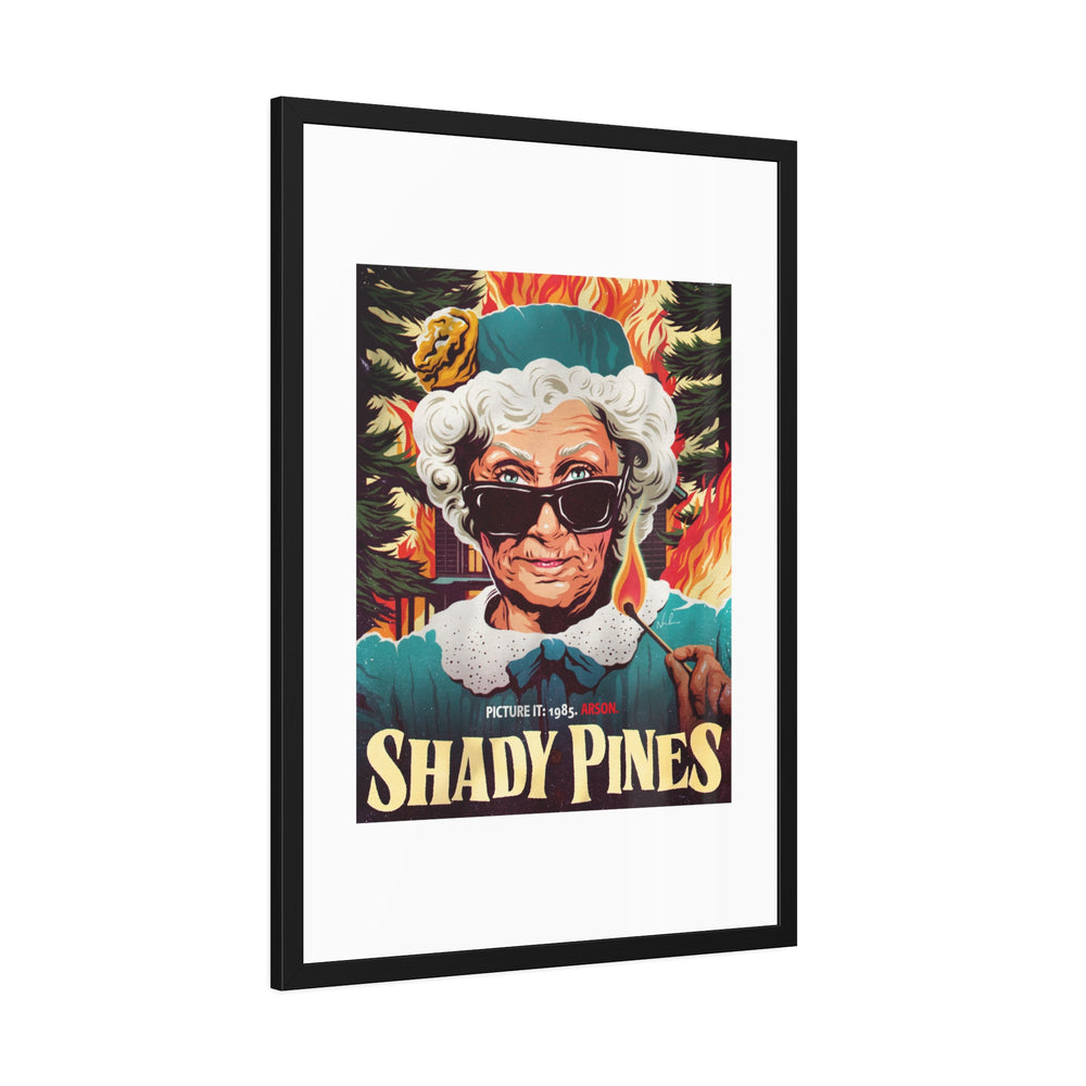 SHADY PINES - Framed Paper Posters