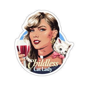 Childless Cat Lady - Kiss-Cut Stickers