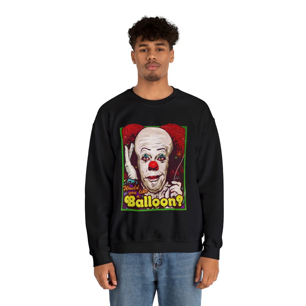 Would You Like A Balloon? [Australian-Printed] - Unisex Heavy Blend™ Crewneck Sweatshirt