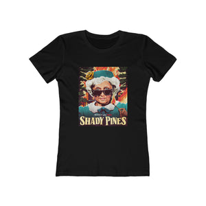 SHADY PINES [Australian-Printed] - Women's The Boyfriend Tee