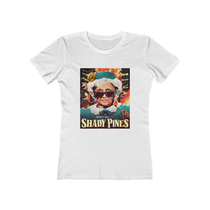 SHADY PINES [Australian-Printed] - Women's The Boyfriend Tee