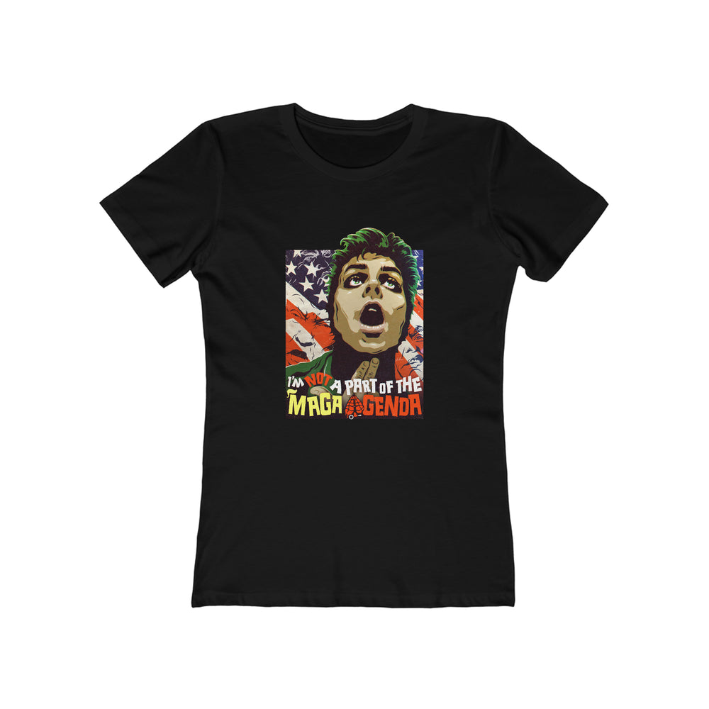 MAGA AGENDA [Australian-Printed] - Women's The Boyfriend Tee