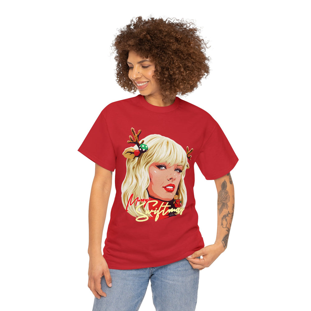 Merry Swiftmas [Australian-Printed] - Unisex Heavy Cotton Tee