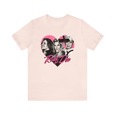RIDE OR DIE [UK-Printed] - Unisex Jersey Short Sleeve Tee