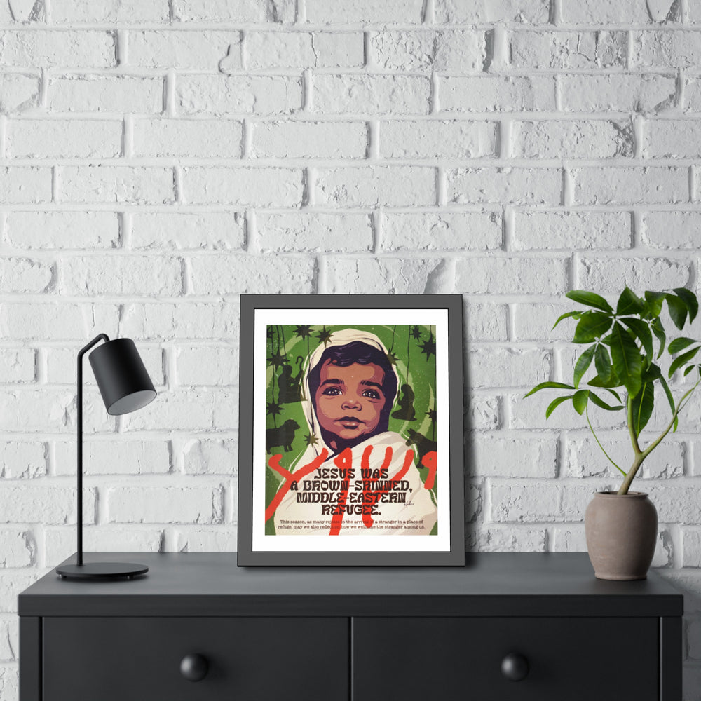 The Stranger Among Us - Framed Paper Posters