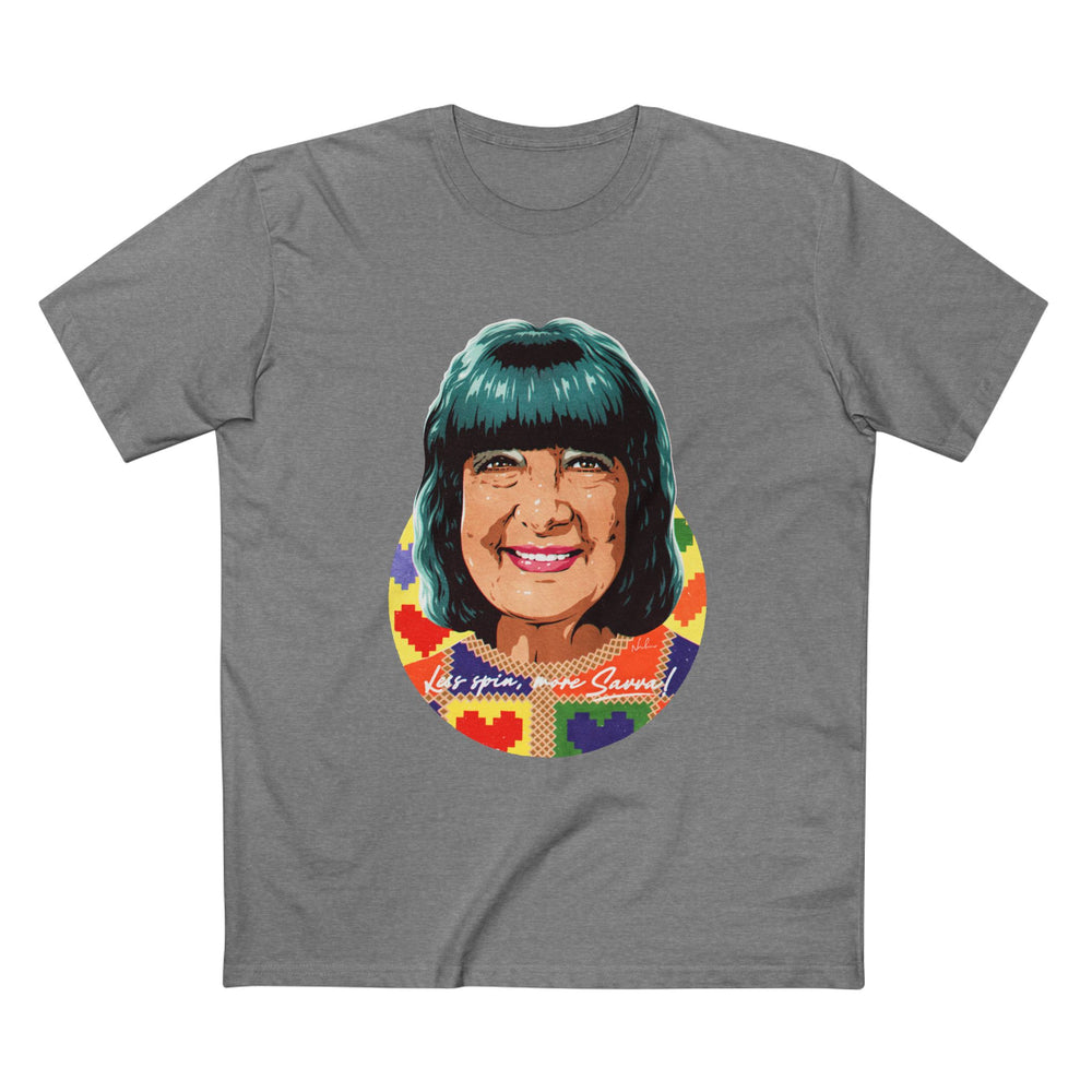 Less Spin, More Savva [Australian-Printed] Men's Staple Tee