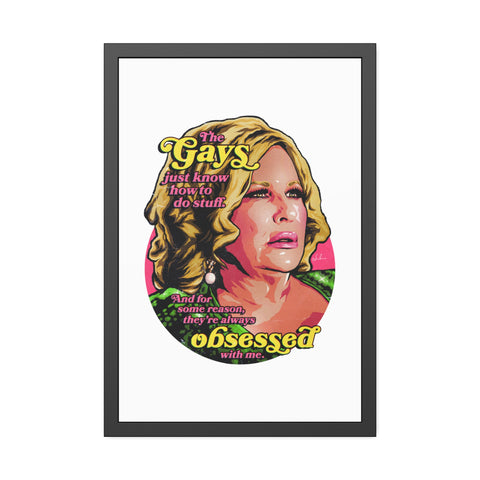 The Gays Just Know How To Do Stuff - Framed Paper Posters
