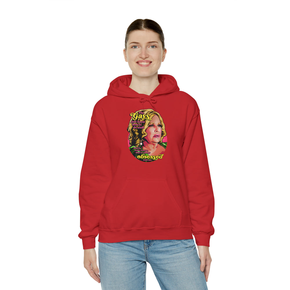 The Gays Just Know How To Do Stuff [Australian-Printed] - Unisex Heavy Blend™ Hooded Sweatshirt