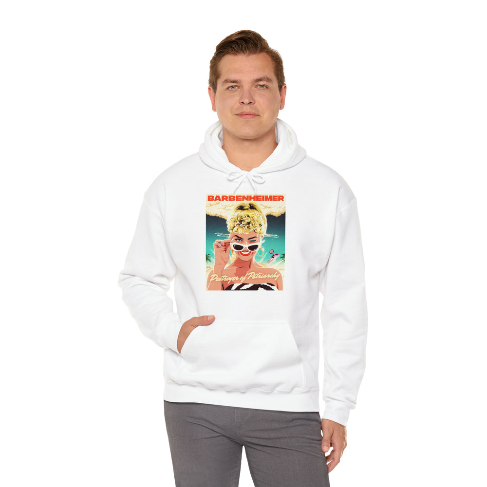 BARBENHEIMER [Australian-Printed] - Unisex Heavy Blend™ Hooded Sweatshirt