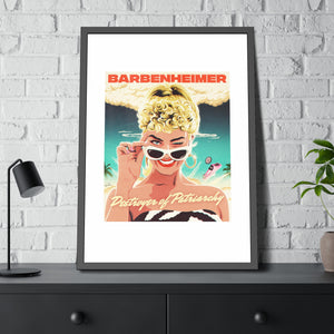 BARBENHEIMER - Framed Paper Posters