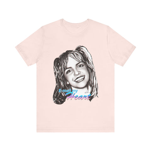 E-Mail My Heart [UK-Printed] - Unisex Jersey Short Sleeve Tee