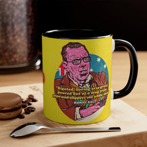 Bigoted, Boring, Arse-Gravy - 11oz Accent Mug (Australian Printed)