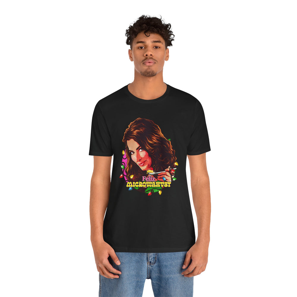 Feliz Microwahvey [US-Printed] - Unisex Jersey Short Sleeve Tee