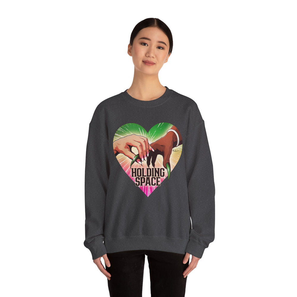 Holding Space [US-Printed] - Unisex Heavy Blend™ Crewneck Sweatshirt