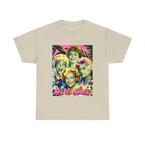 GOLDEN GHOULS [Australian-Printed] - Unisex Heavy Cotton Tee