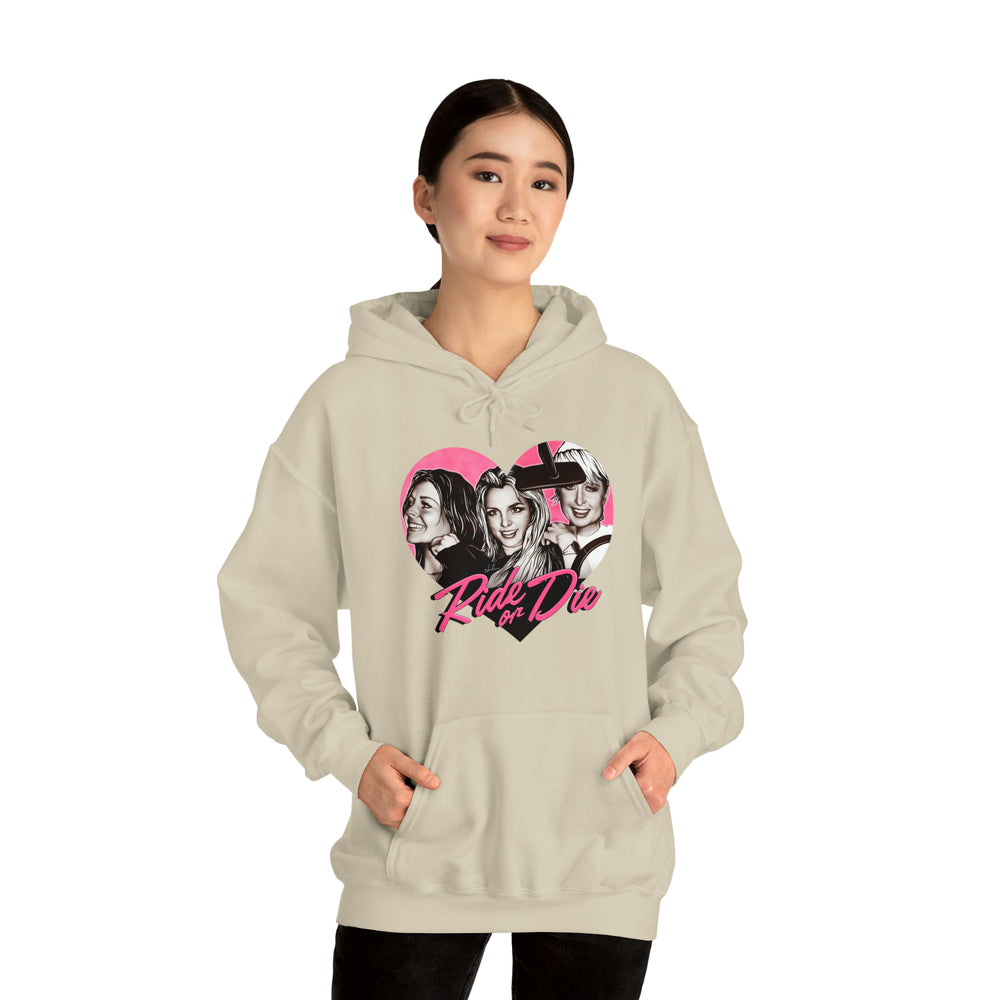 RIDE OR DIE [Australian-Printed] - Unisex Heavy Blend™ Hooded Sweatshirt