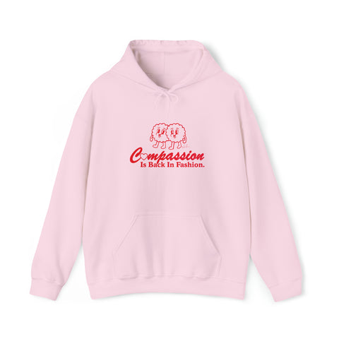Compassion Is Back In Fashion [Australian-Printed] - Unisex Heavy Blend™ Hooded Sweatshirt