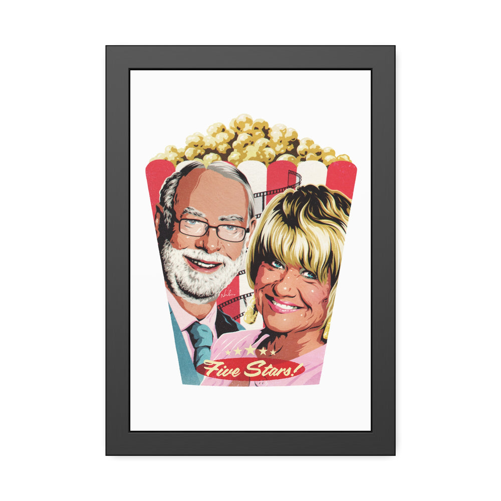 FIVE STARS! - Framed Paper Posters