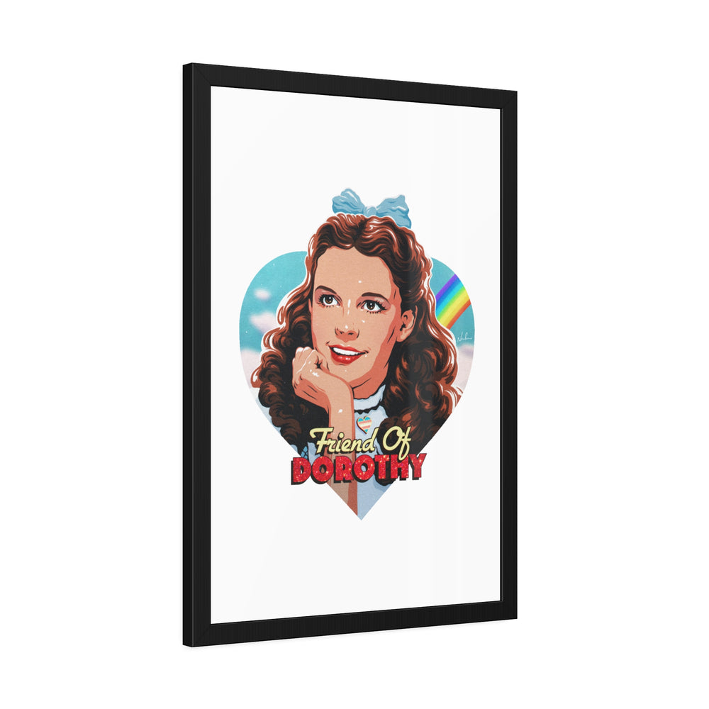 FRIEND OF DOROTHY [Coloured-BG] - Framed Paper Posters