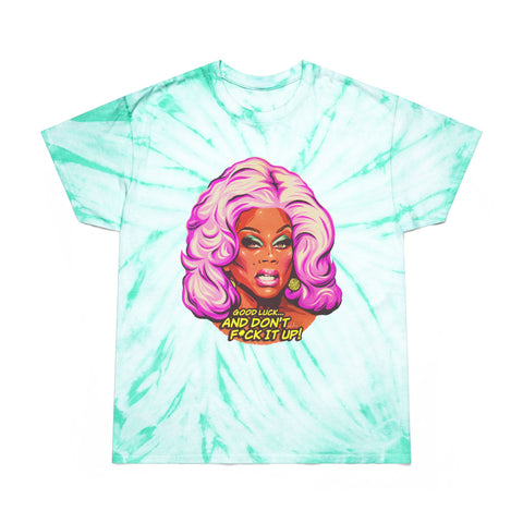 Good Luck... [US-Printed] - Tie-Dye Tee, Cyclone