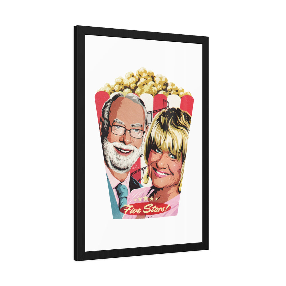 FIVE STARS! - Framed Paper Posters