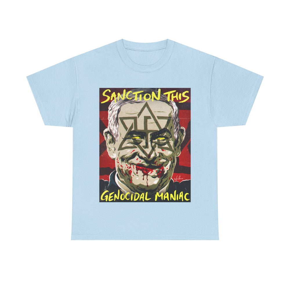 Sanction This Genocidal Maniac [Australian-Printed] - Unisex Heavy Cotton Tee