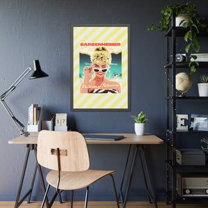 BARBENHEIMER [Coloured-BG] - Framed Paper Posters