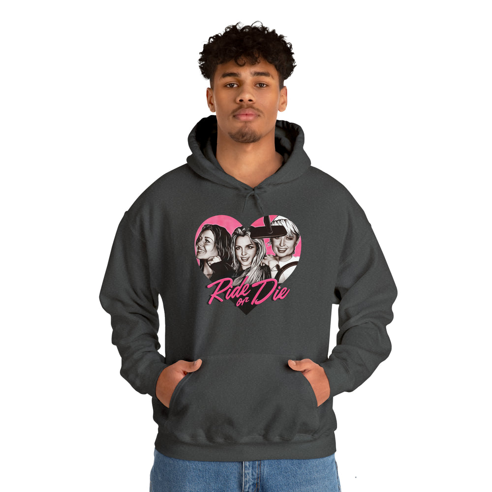 RIDE OR DIE [Australian-Printed] - Unisex Heavy Blend™ Hooded Sweatshirt