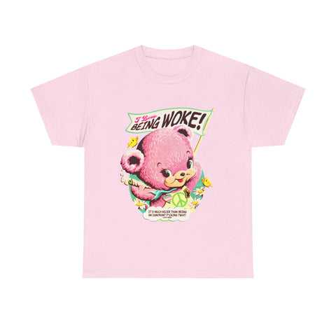 I Love Being Woke [Australian-Printed] - Unisex Heavy Cotton Tee